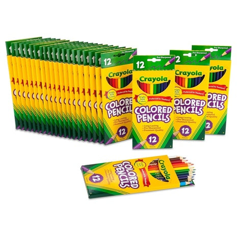 24-Pack Crayola Colored Pencils