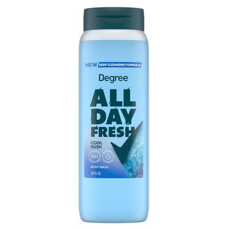 Degree Cool Rush Body Wash (20oz)