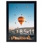 8.5x11 inch Picture Frame with Shatter Resistant Plexiglass
