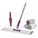 Commercial Flat Microfiber Floor Mop Cleaning System