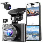 4K/1080p Front & Rear Dash Camera