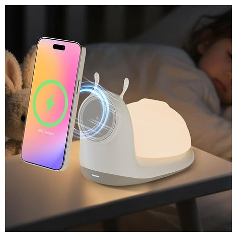Magnetic Wireless Charger Stand with Night Light