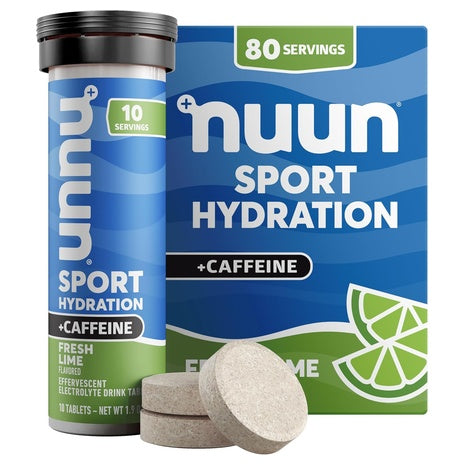 8 Pack Of Nuun Electrolyte Drink Tabs Fresh Lime