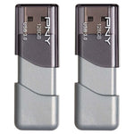 2 PNY 128GB Turbo Attaché 3 USB 3.0 Flash Drives