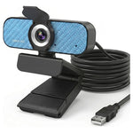 Plug & Play 1080P Webcam With Noise-Canceling Mic