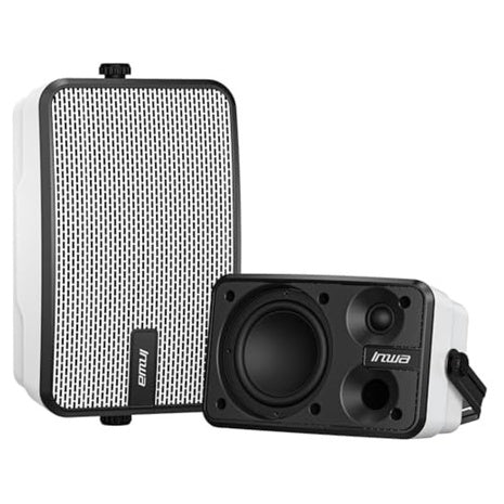 Inwa IPX5 Waterproof 400W Outdoor Bluetooth Speakers Pair