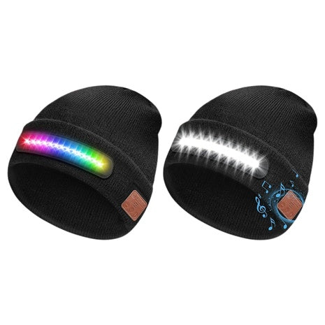 Bluetooth Beanie Hat with Light