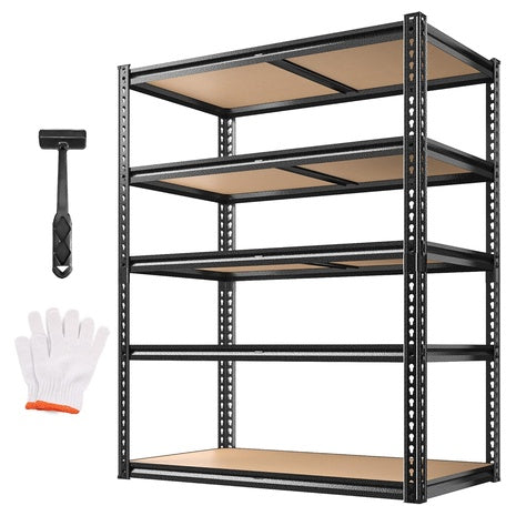 5 Tier 2200LBS Heavy Duty Garage Storage Shelves