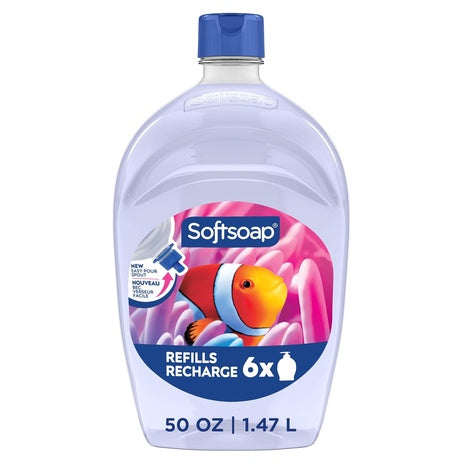 Large Softsoap Aquarium Liquid Hand Soap Refill (50oz)