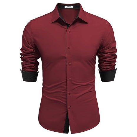 COOFANDY Men's Wrinkle Free Casual Dress Shirt