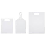 3-Piece Essential Poly Kitchen Cutting Board Set