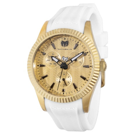 TechnoMarine Sea Dream 38mm Gold Dial Women's Quartz Watch
