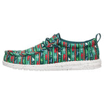 HEYDUDE Men's Wally Fishmas Sweater Loafers