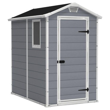 4ft X 6ft Keter Manor All-Weather Resin Outdoor Storage Shed