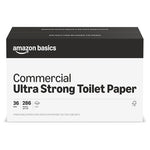 36 Rolls Amazon Basics 2-Ply White Ultra Strong Toilet Paper
