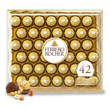 42 Piece Ferrero Rocher Chocolates Gift Box (OU-D)