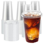 100 Disposable Coffee Cups with Lids On Sale