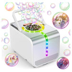 20,000+ Bubbles/Minute Bubble Machine with LED Lights