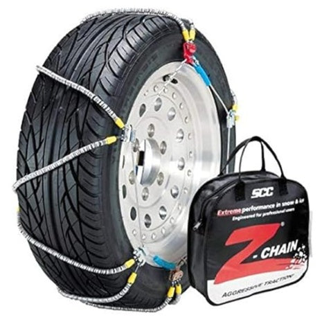 2-Count SCC Z-583 Z-Chain Cable Tire Traction Chain