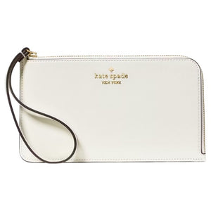 Kate Spade Lucy Crinkle Patent Medium L-Zip Wristlet