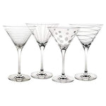 4 Mikasa Cheers Martini Glass