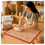 Bredominant Silicone Baking Mat With Recipes