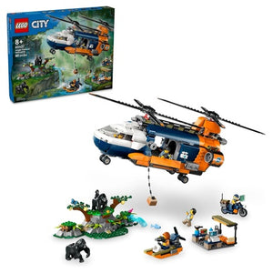 LEGO City Jungle Explorer Helicopter Toy