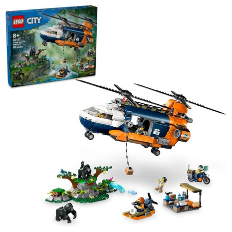 LEGO City Jungle Explorer Helicopter Toy