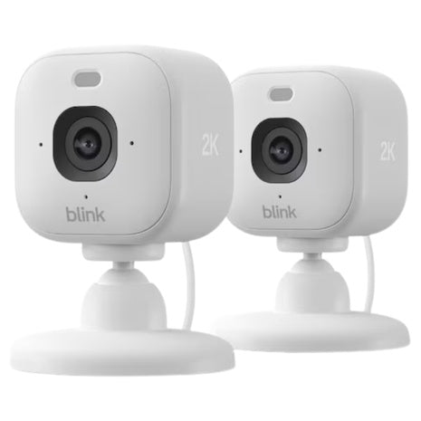 2-Pack Blink Mini 2K+ Indoor Security Camera