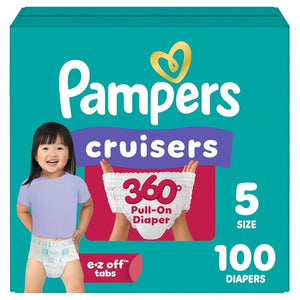 100 Size 5 Pampers Cruisers 360° Diapers