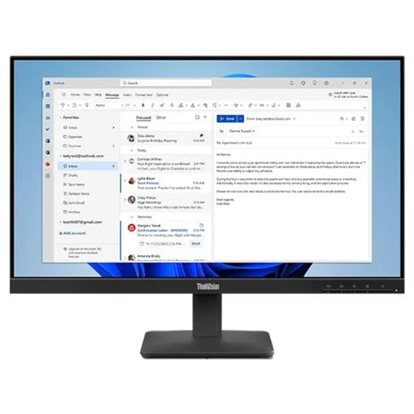 23.8" Lenovo ThinkVision S24-4e FHD 100Hz 4ms IPS Monitor