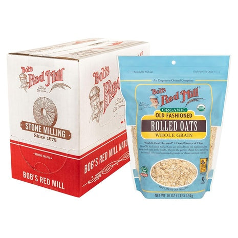 4-Pack Bob’s Red Mill Organic Old Fashioned Rolled Oats