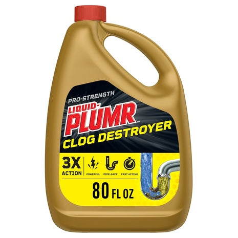 80 Fl oz Clorox Liquid-Plumr Pro-Strength Clog Destroyer