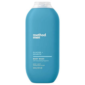 Method Men Glacier and Granite Body Wash (18oz)