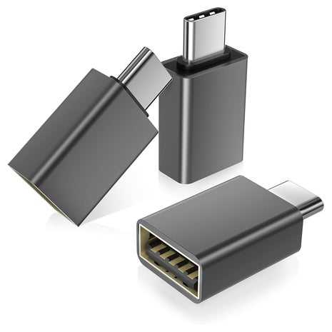 3 USB C to USB Adapters