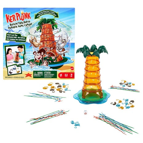 Mattel Kerplunk Rockin’ Tree Party Game