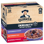 32-Count Quaker Immunity Instant Oatmeal Packets