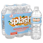 6 Bottles Splash Refresher Flavored Water (Mandarin Orange)