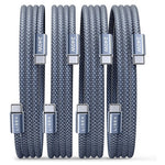 4-Pack Lisen 240W USB-C to USB-C Cables