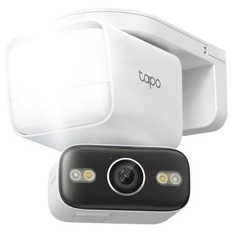 Tapo 2K Outdoor Pan/Tilt Wired Floodlight Security Camera