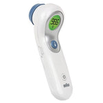 Braun No Touch + Forehead Thermometer With Color-Coded Fever Guidance
