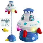 UFO Water Sprinkler with Light Up Liftoff