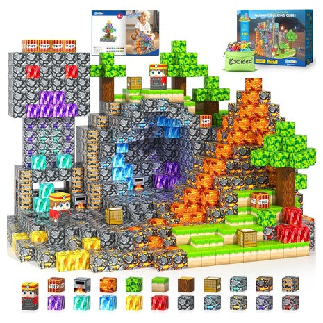 150-Piece Magnetic Building Blocks