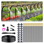 JRDSEUKO 65-Feet 5/16" Drip Irrigation System
