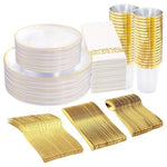 350-Piece Disposable Dinnerware Sets on Sale