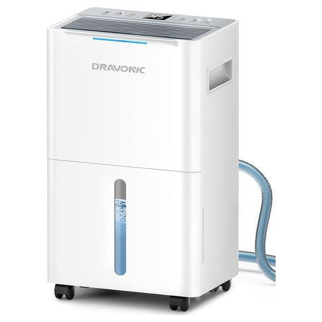 Dravonic 1500 Sq. Ft. 21-Pint Dehumidifier W/ 3-Modes & Drain Hose