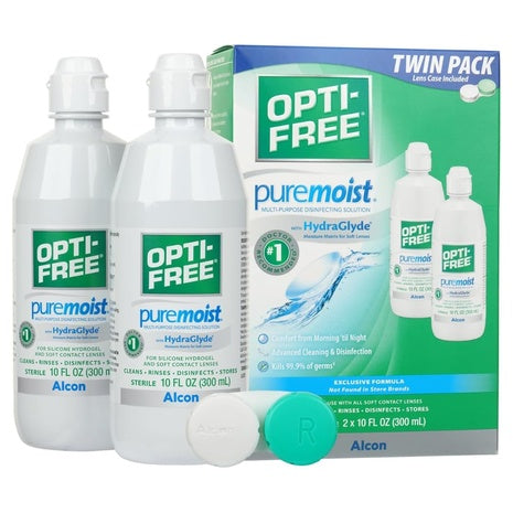 2-Pack Opti-free Contact Lens Solution (10 oz)
