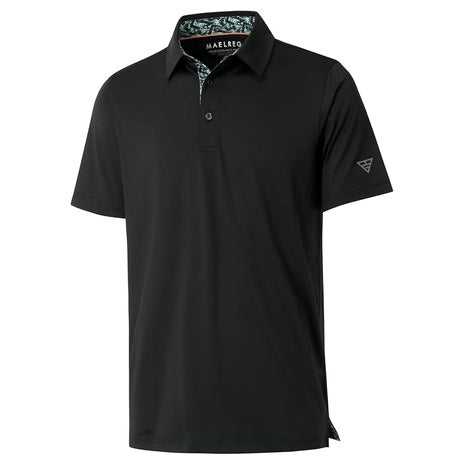 M Maelreg Men's Short Sleeve Golf Polo Shirt (Various)