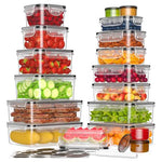 36-Piece Food Storage Containers with Lids