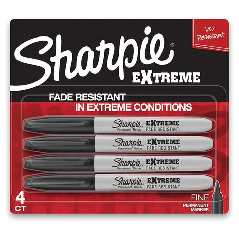 4-Pack Sharpie Extreme Permanent Markers